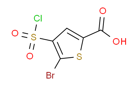 CAS No. 172461-89-1, 5-Bromo-4-(chlorosulfonyl)thiophene-2-carboxylic Acid