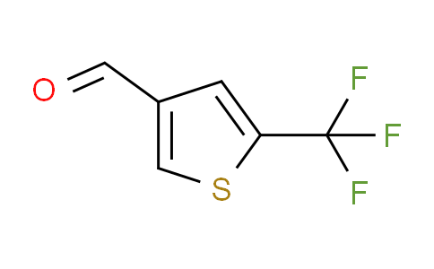 CAS No. 96518-84-2, 5-(Trifluoromethyl)thiophene-3-carbaldehyde