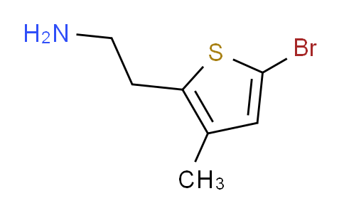 CAS No. 1784018-54-7, 2-(5-Bromo-3-methyl-2-thienyl)ethylamine