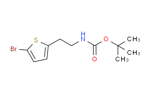 CAS No. 885279-60-7, N-Boc-2-(5-bromo-2-thienyl)ethanamine