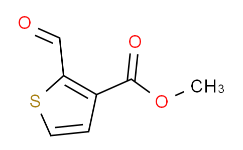 CAS No. 24647-82-3, methyl 2-formylthiophene-3-carboxylate