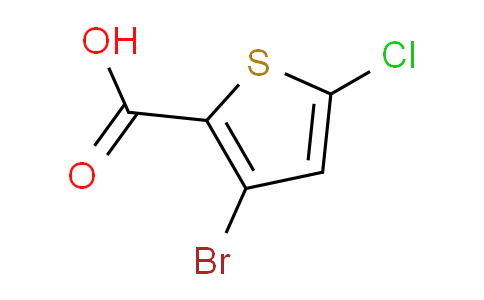 CAS No. 60729-38-6, 3-bromo-5-chlorothiophene-2-carboxylic acid