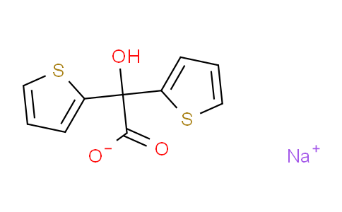 CAS No. 877467-46-4, sodium 2-hydroxy-2,2-di(thiophen-2-yl)acetate