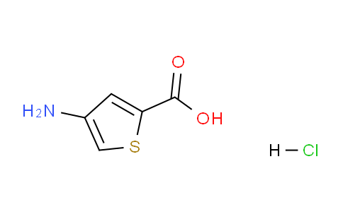CAS No. 89499-33-2, 4-aminothiophene-2-carboxylic acid hydrochloride