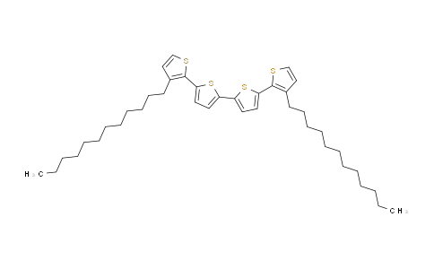 CAS No. 162151-09-9, 3,3'''-didodecyl-2,2':5',2'':5'',2'''-quaterthiophene