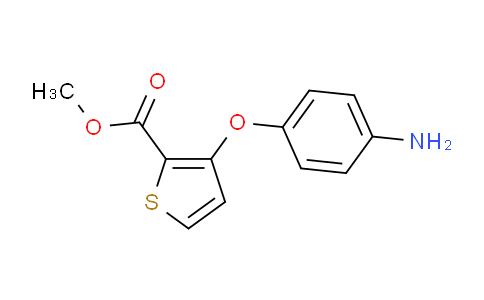 CAS No. 103790-38-1, methyl 3-(4-aminophenoxy)thiophene-2-carboxylate