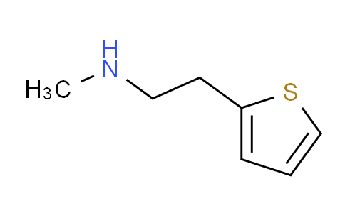 CAS No. 106891-32-1, N-methyl-2-(thiophen-2-yl)ethan-1-amine