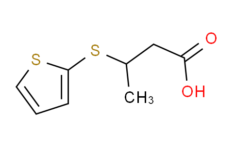 CAS No. 120279-20-1, 3-(thiophen-2-ylthio)butanoic acid