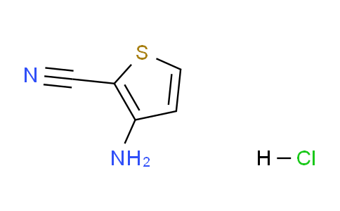 CAS No. 122805-71-4, 3-aminothiophene-2-carbonitrile hydrochloride