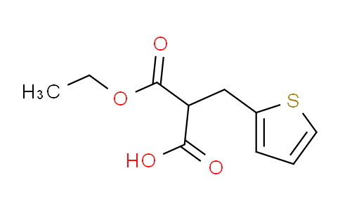 CAS No. 143468-96-6, 3-ethoxy-3-oxo-2-(thiophen-2-ylmethyl)propanoic acid
