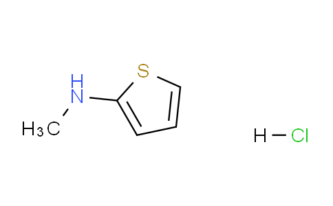 CAS No. 7404-63-9, N-methylthiophen-2-amine hydrochloride