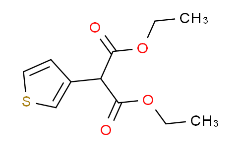 CAS No. 37784-67-1, diethyl 2-(thiophen-3-yl)malonate