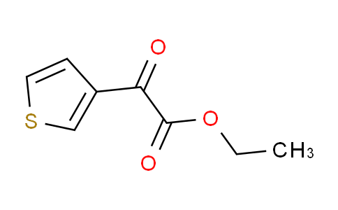 CAS No. 53091-09-1, ethyl 2-oxo-2-(thiophen-3-yl)acetate