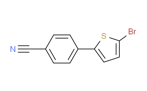 CAS No. 415718-60-4, 4-(5-Bromothiophen-2-yl)benzonitrile