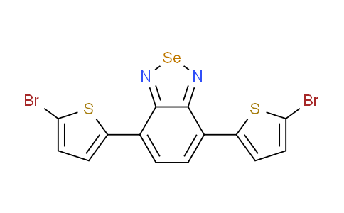 CAS No. 534591-72-5, 4,7-Bis(5-bromothiophen-2-yl)benzo[c][1,2,5]selenadiazole