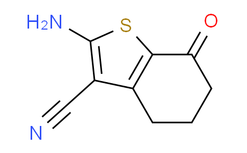 CAS No. 98899-30-0, 2-amino-7-oxo-4,5,6,7-tetrahydrobenzo[b]thiophene-3-carbonitrile