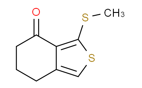 CAS No. 168279-57-0, 3-(Methylthio)-6,7-dihydrobenzo[c]thiophen-4(5H)-one