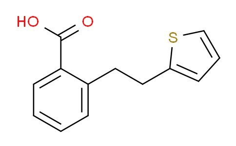 CAS No. 1622-54-4, 2-(2-(thiophen-2-yl)ethyl)benzoic acid
