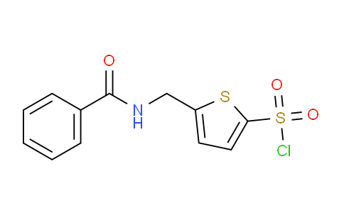 CAS No. 138872-44-3, 2-(Benzoylaminomethyl)thiophene-5-sulfonylchloride