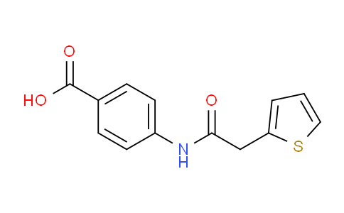 CAS No. 436088-76-5, 4-(2-Thiophen-2-yl-acetylamino)-benzoic acid