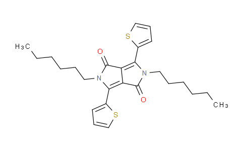CAS No. 852435-01-9, 2,5-dihexyl-3,6-di(thiophen-2-yl)-2,5-dihydropyrrolo[3,4-c]pyrrole-1,4-dione