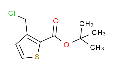 CAS No. 1338565-38-0, tert-butyl 3-(chloromethyl)thiophene-2-carboxylate