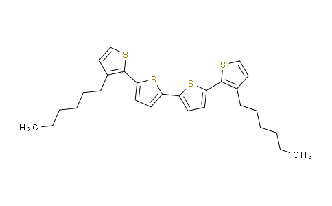 CAS No. 132814-91-6, 3,3'''-dihexyl-2,2':5',2'':5'',2'''-quaterthiophene