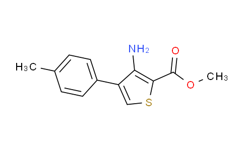 CAS No. 160133-75-5, methyl 3-amino-4-(p-tolyl)thiophene-2-carboxylate