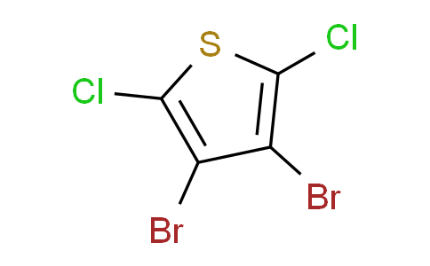 CAS No. 40477-45-0, 3,4-Dibromo-2,5-dichlorothiophene