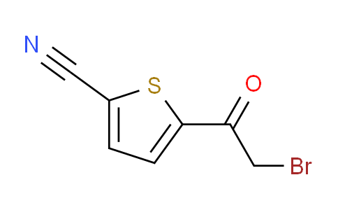 CAS No. 496879-84-6, 5-(2-bromoacetyl)thiophene-2-carbonitrile