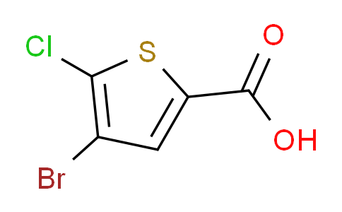 CAS No. 60729-37-5, 4-bromo-5-chlorothiophene-2-carboxylic acid