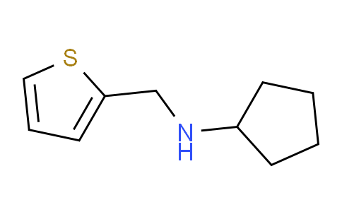 CAS No. 58924-50-8, N-(Thiophen-2-ylmethyl)cyclopentanamine