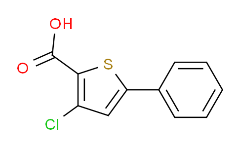 CAS No. 605658-31-9, 3-chloro-5-phenylthiophene-2-carboxylic acid