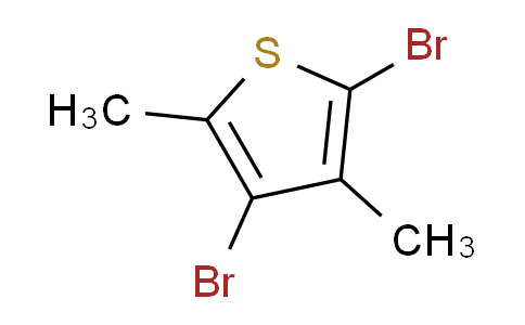 CAS No. 63862-00-0, 2,4-Dibromo-3,5-dimethylthiophene