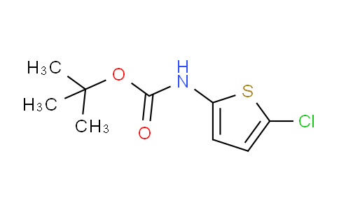 CAS No. 63806-71-3, tert-Butyl (5-chlorothiophen-2-yl)carbamate