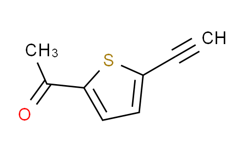 CAS No. 658701-97-4, 1-(5-ethynylthiophen-2-yl)ethan-1-one