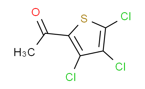 CAS No. 65434-11-9, 1-(3,4,5-trichlorothiophen-2-yl)ethan-1-one