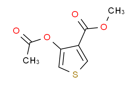 CAS No. 65369-31-5, 4-Acetoxy-thiophene-3-carboxylic acid methyl ester
