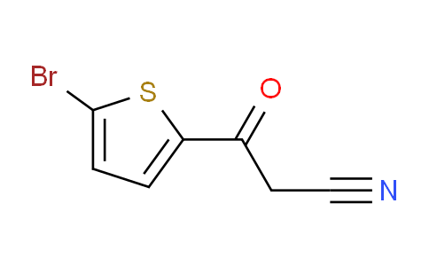 CAS No. 71683-02-8, 3-(5-Bromothiophen-2-yl)-3-oxopropanenitrile