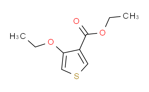 CAS No. 70437-99-9, ethyl 4-ethoxythiophene-3-carboxylate