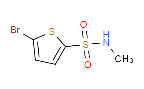 CAS No. 81597-52-6, 5-Bromo-thiophene-2-sulfonic acid methylamide