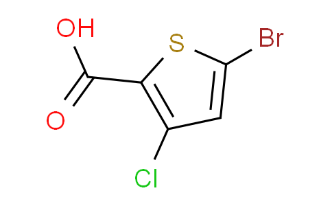 CAS No. 842135-76-6, 5-Bromo-3-chlorothiophene-2-carboxylic acid