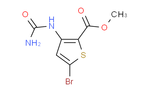 DY786968 | 860354-59-2 | Methyl 5-bromo-3-ureidothiophene-2-carboxylate