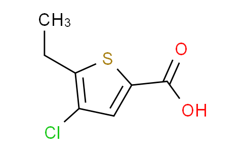CAS No. 859794-04-0, 4-chloro-5-ethylthiophene-2-carboxylic acid
