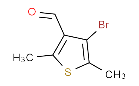 CAS No. 887575-78-2, 4-bromo-2,5-dimethylthiophene-3-carbaldehyde