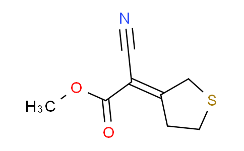 CAS No. 40548-04-7, methyl (E)-2-cyano-2-(dihydrothiophen-3(2H)-ylidene)acetate