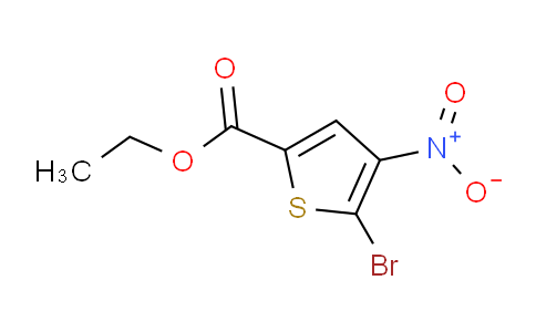 CAS No. 2160-52-3, Ethyl 5-bromo-4-nitrothiophene-2-carboxylate