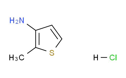 CAS No. 24029-98-9, 2-methylthiophen-3-amine hydrochloride