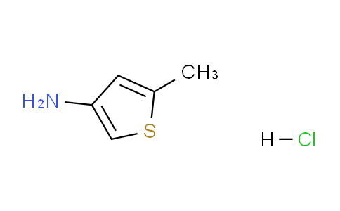 CAS No. 24030-01-1, 5-Methylthiophen-3-amine hydrochloride