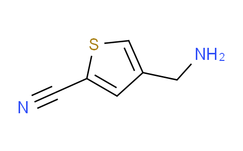 CAS No. 232280-77-2, 4-(Aminomethyl)thiophene-2-carbonitrile